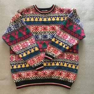 BUGLE BOY Ugly Christmas Sweater  Large